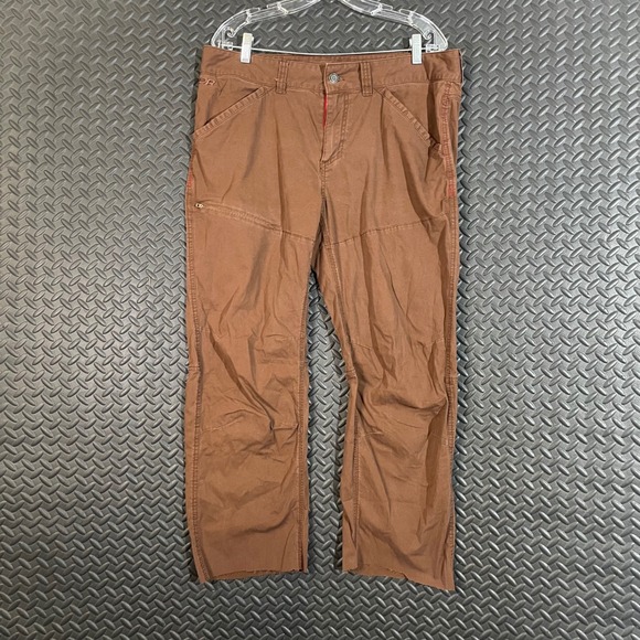 Outdoor Research Brown Hiking Pants Men's Size 36 Straight Leg Light Weight - Picture 1 of 9